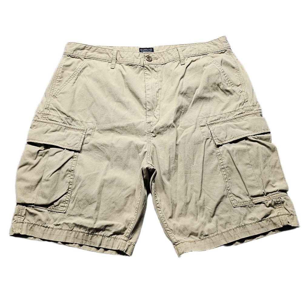 Levi's Cargo Shorts Mens Size 38 Brown Red Tab Relaxed Fit Casual Hiking Outdoor